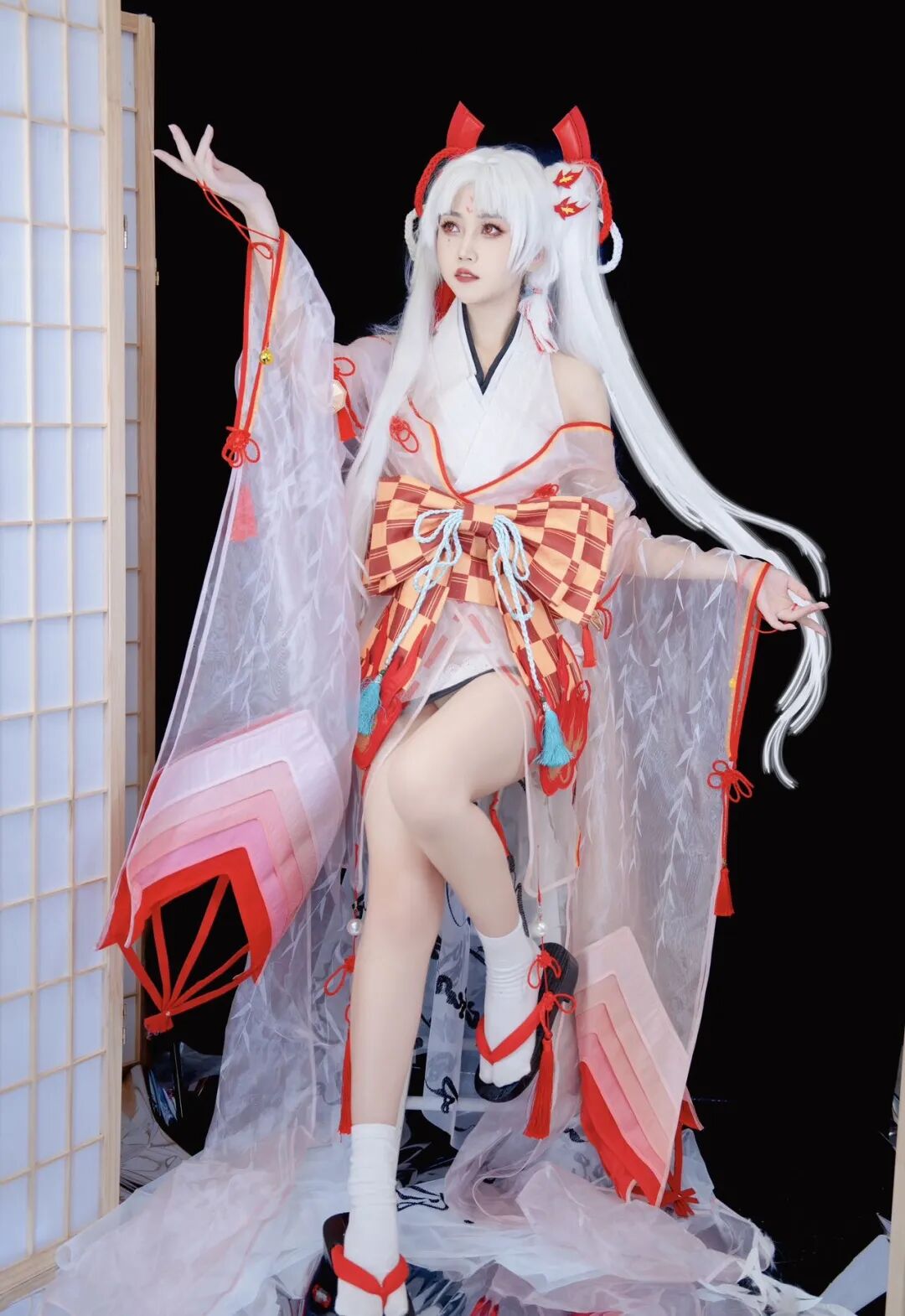 Cosplay写真|呆猫猫|大长腿神仙coser！