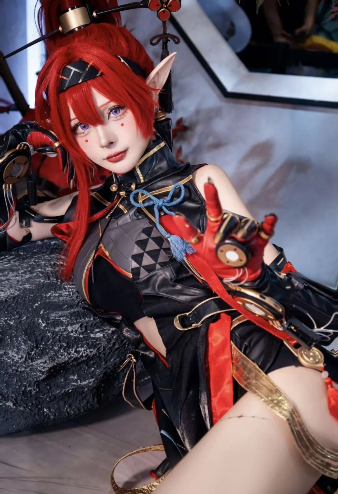 Cosplay写真|图图堡堡|妥妥的腿精呀!