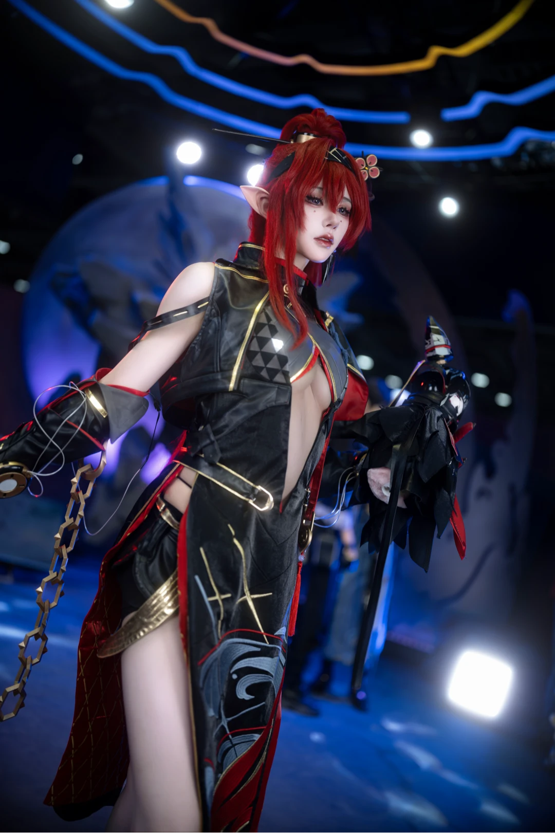 Cosplay写真|努力的十八魔|拥有逆天大长腿的coser！
