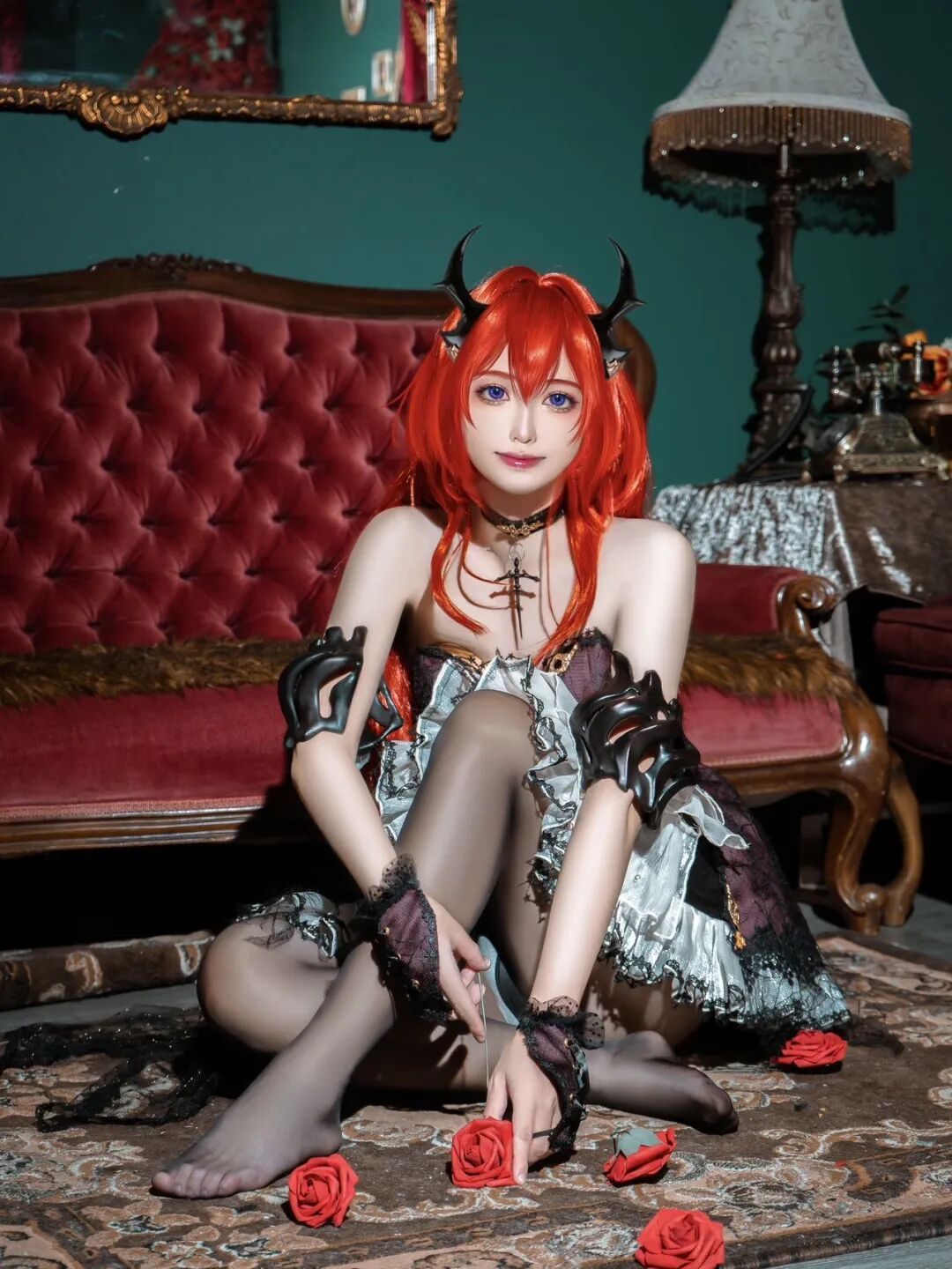 Cosplay写真|葡萄糖|性感与美貌并存!