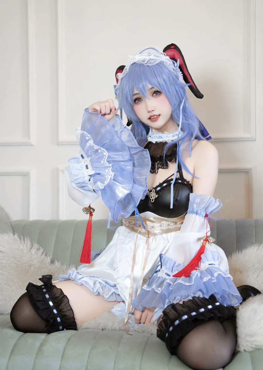Cosplay写真|呆猫猫|大长腿神仙coser！