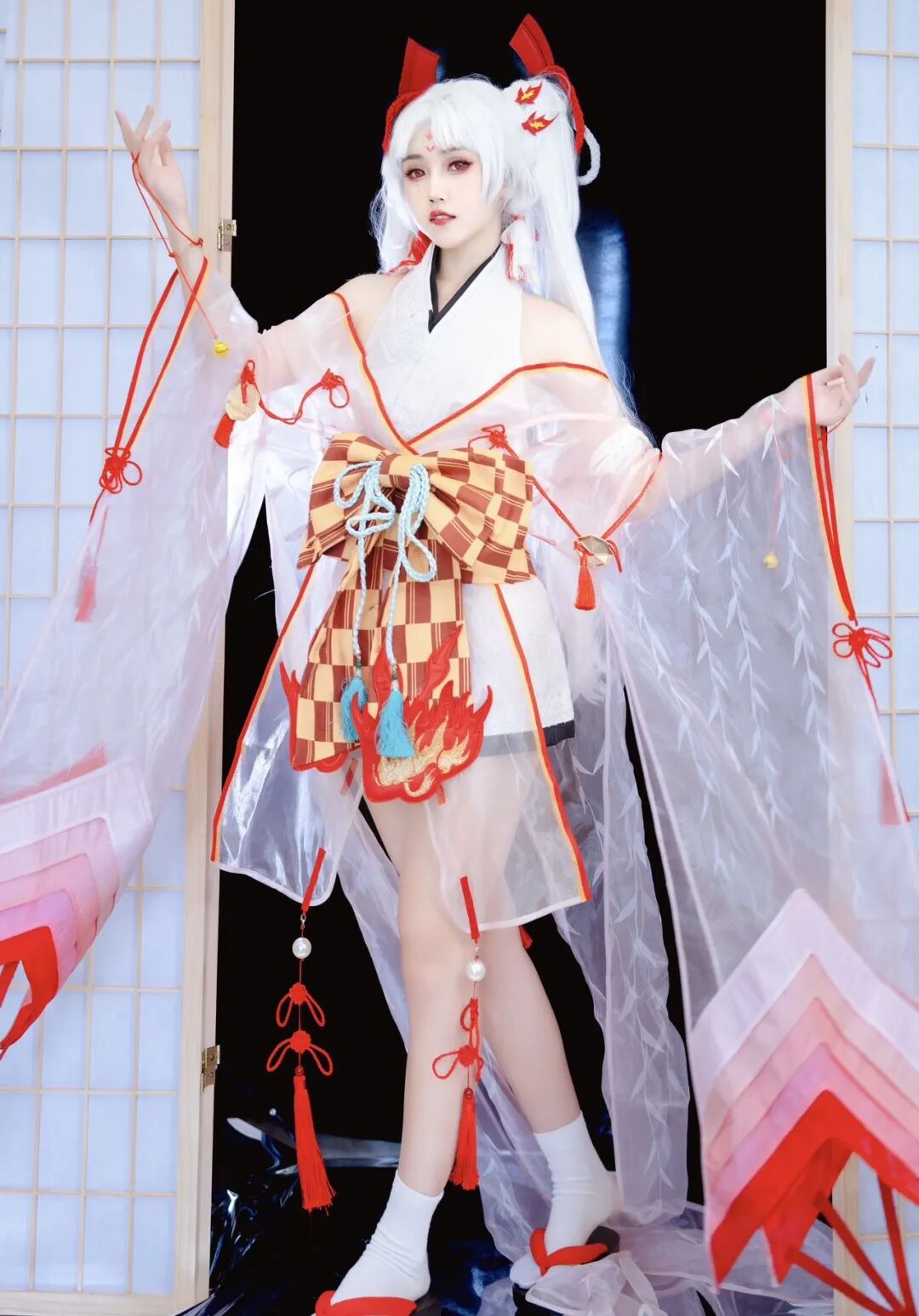 Cosplay写真|呆猫猫|大长腿神仙coser！