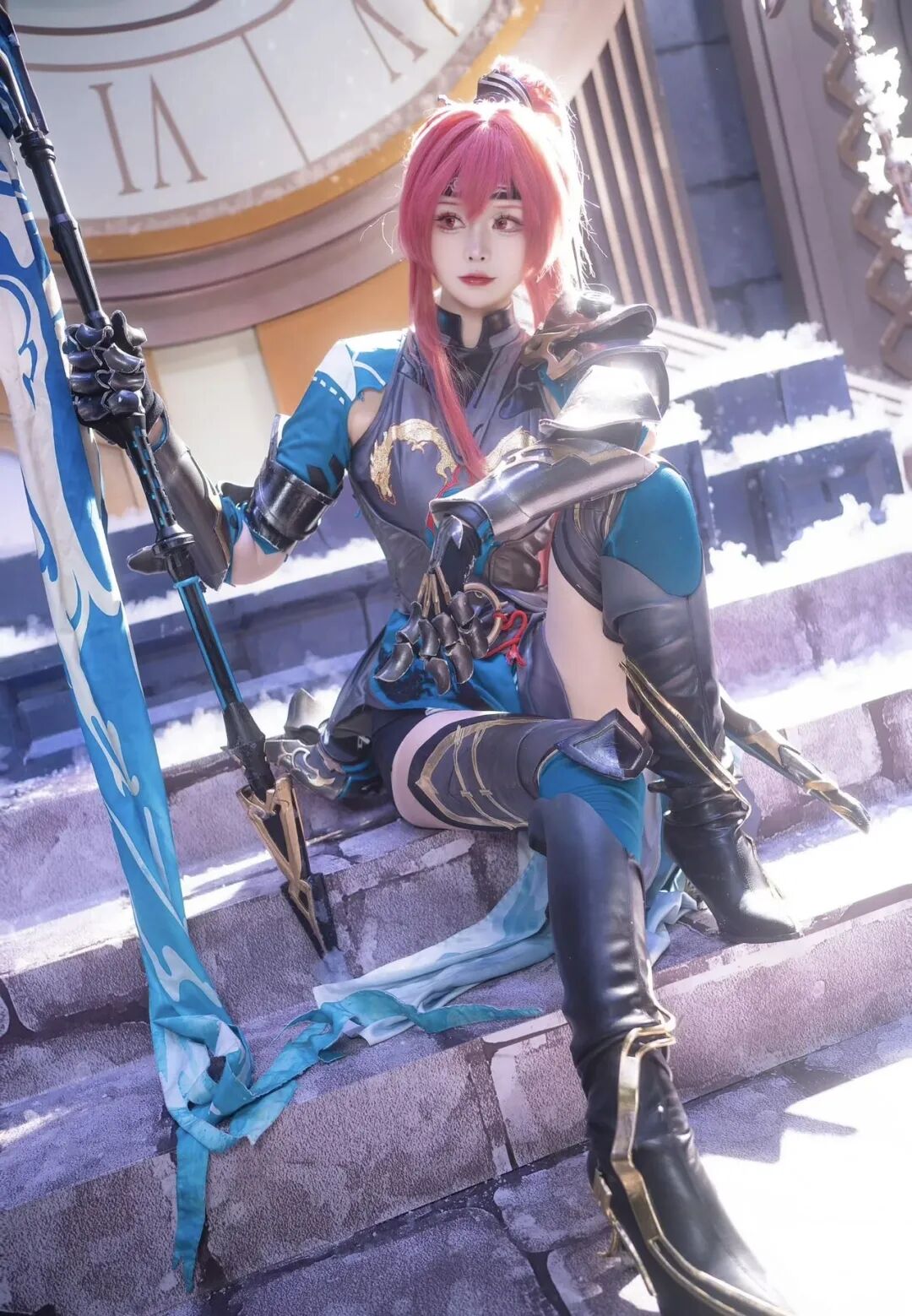 Cosplay写真|图图堡堡|妥妥的腿精呀!