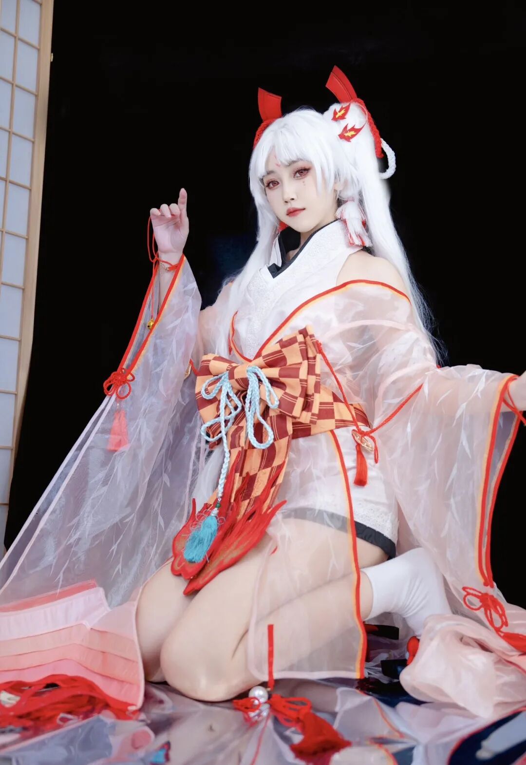 Cosplay写真|呆猫猫|大长腿神仙coser！