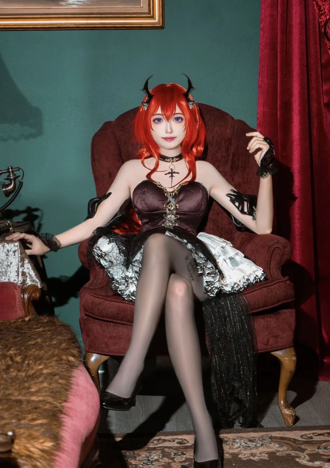 Cosplay写真|葡萄糖|性感与美貌并存!