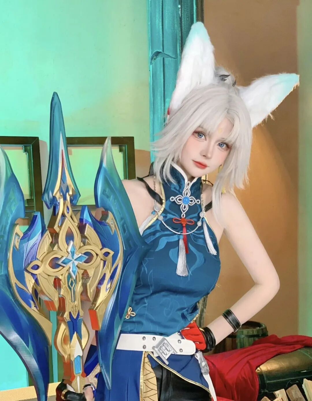 Cosplay写真|图图堡堡|妥妥的腿精呀!