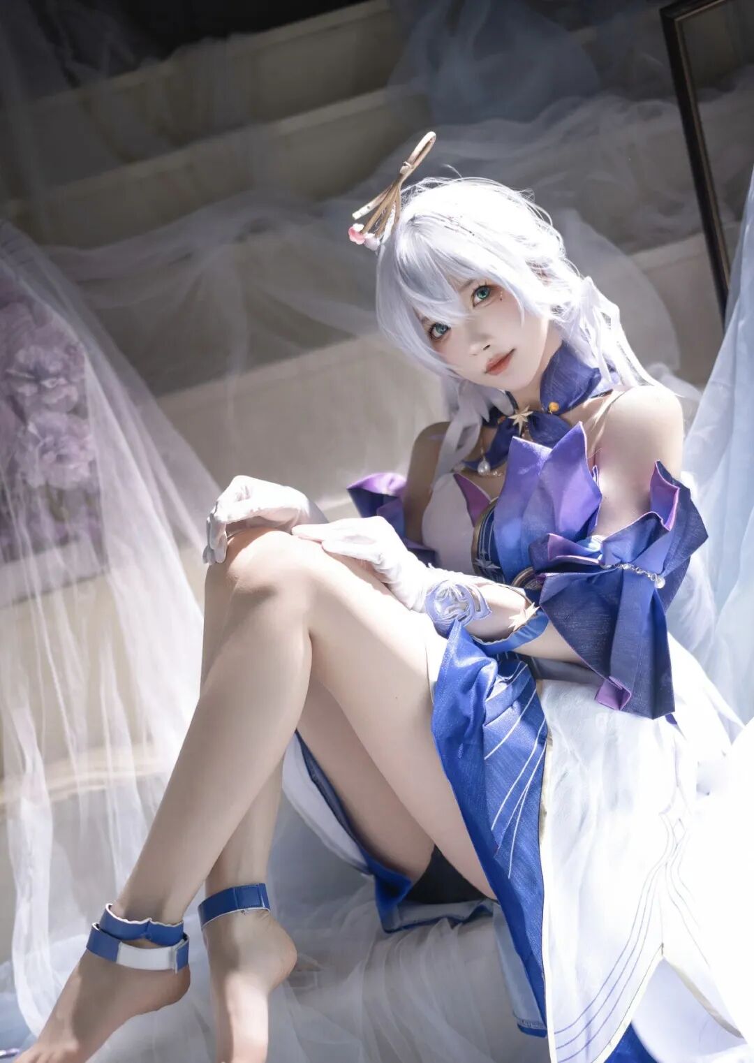Cosplay写真|超级小禾儿|大长腿甜美御姐!