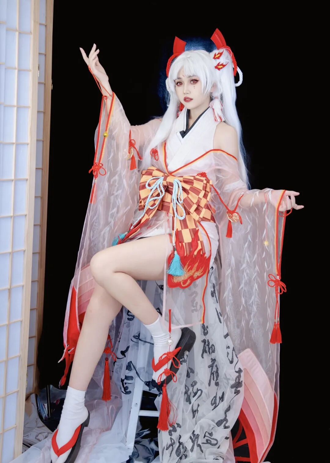 Cosplay写真|呆猫猫|大长腿神仙coser！