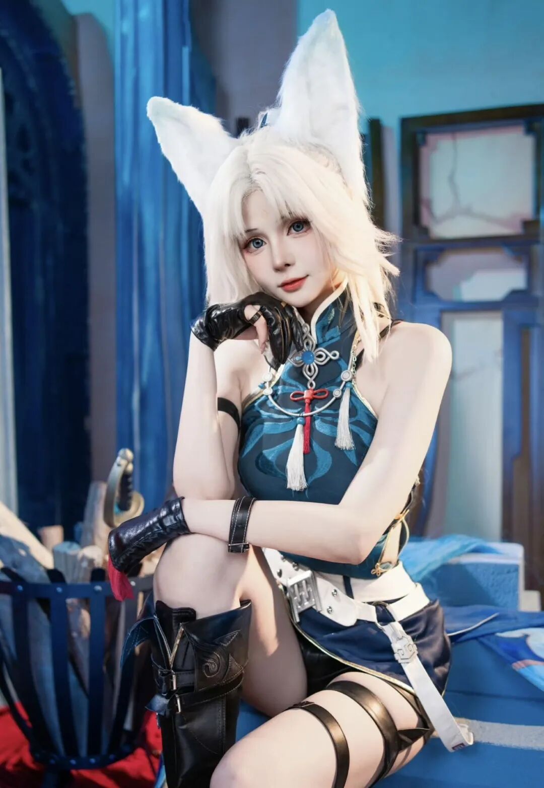 Cosplay写真|图图堡堡|妥妥的腿精呀!