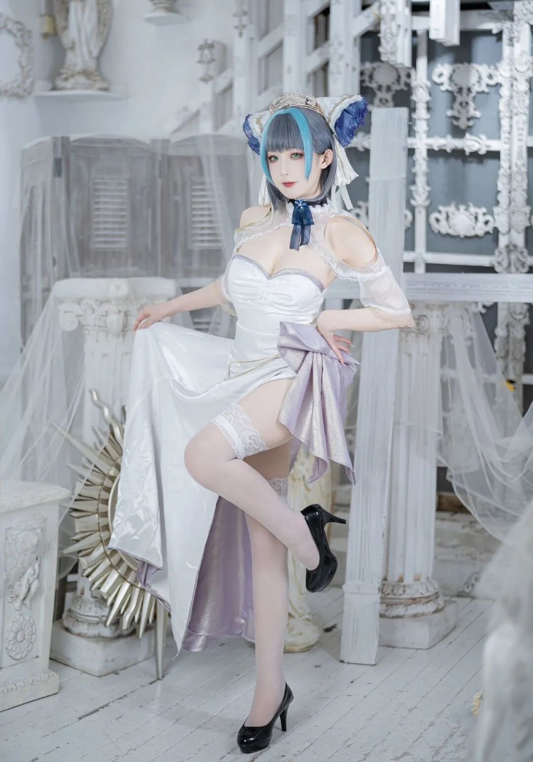Cosplay写真|封疆疆V|妥妥的腿精呀！