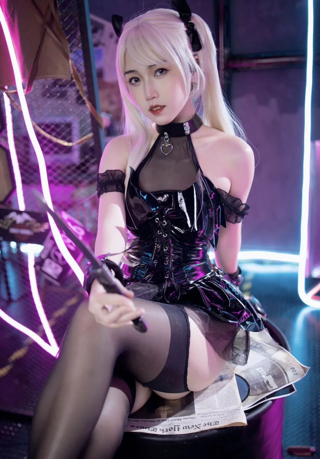 Cosplay写真|呆猫猫|大长腿神仙coser！