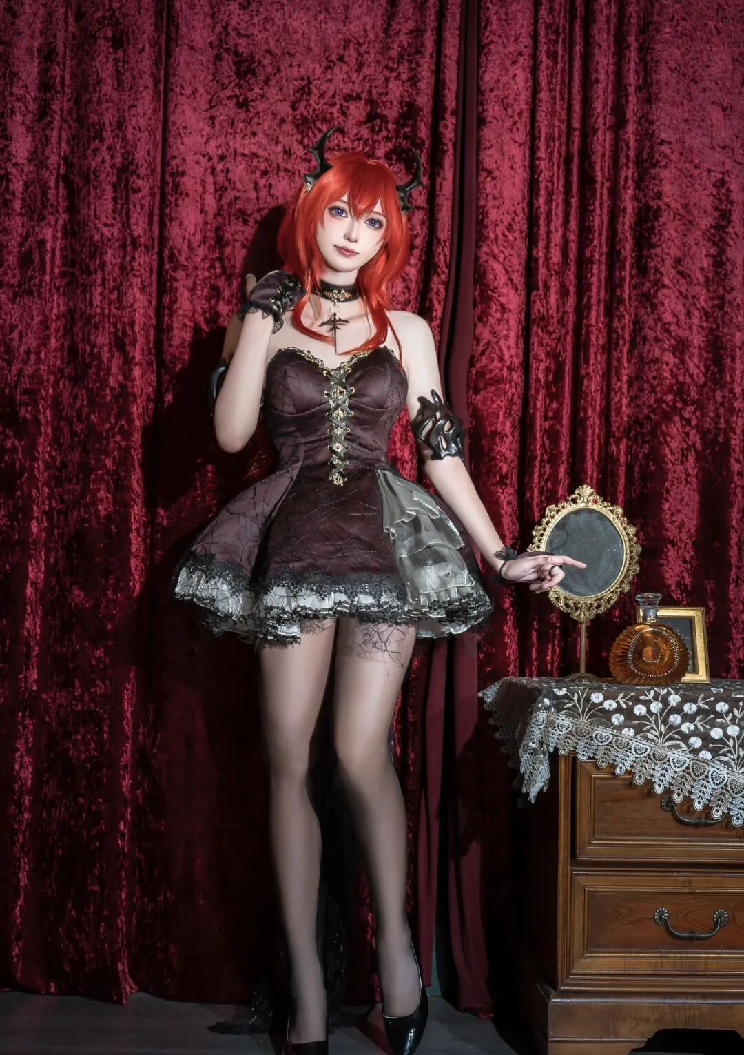 Cosplay写真|葡萄糖|性感与美貌并存!