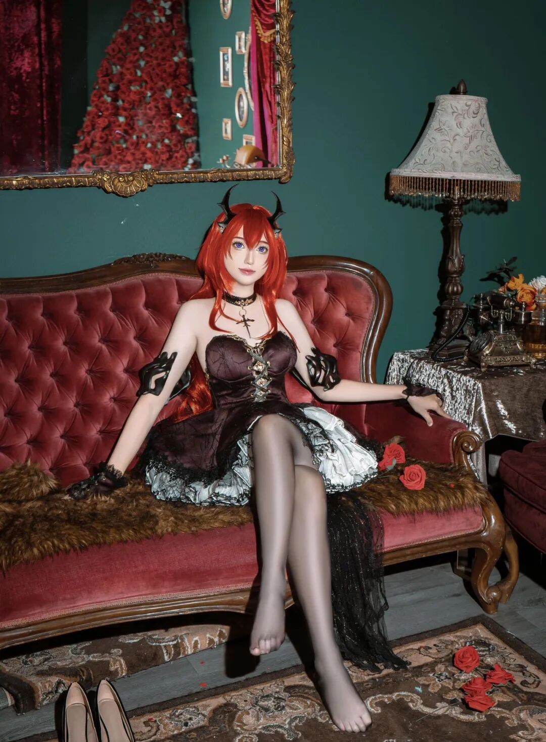 Cosplay写真|葡萄糖|性感与美貌并存!
