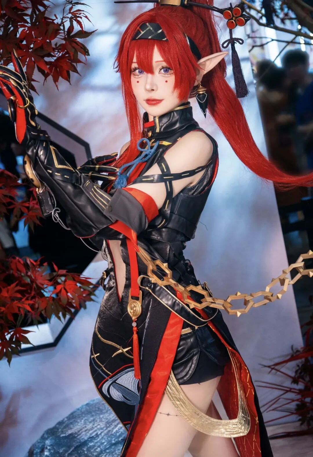 Cosplay写真|图图堡堡|妥妥的腿精呀!