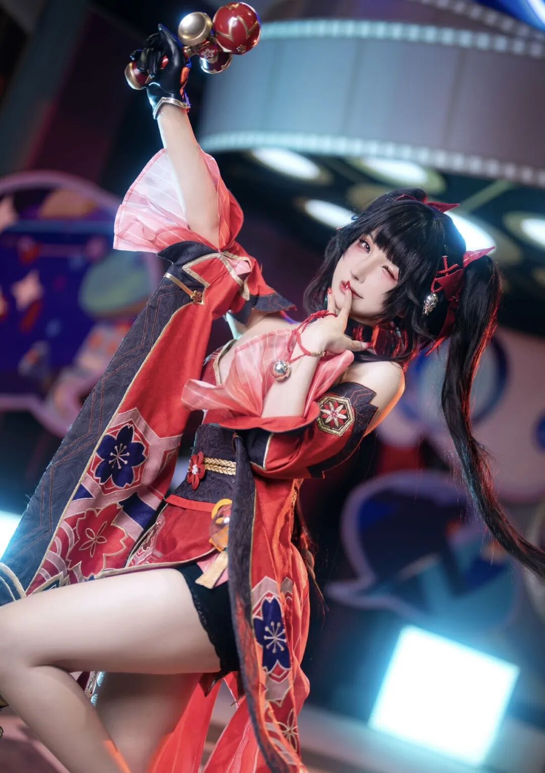 Cosplay写真|超级小禾儿|大长腿甜美御姐!