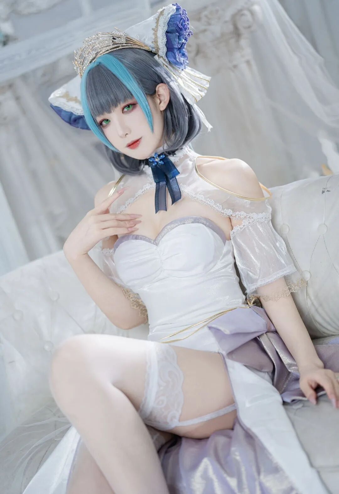 Cosplay写真|封疆疆V|妥妥的腿精呀！
