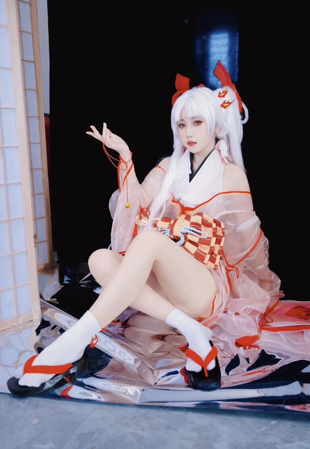 Cosplay写真|呆猫猫|大长腿神仙coser！