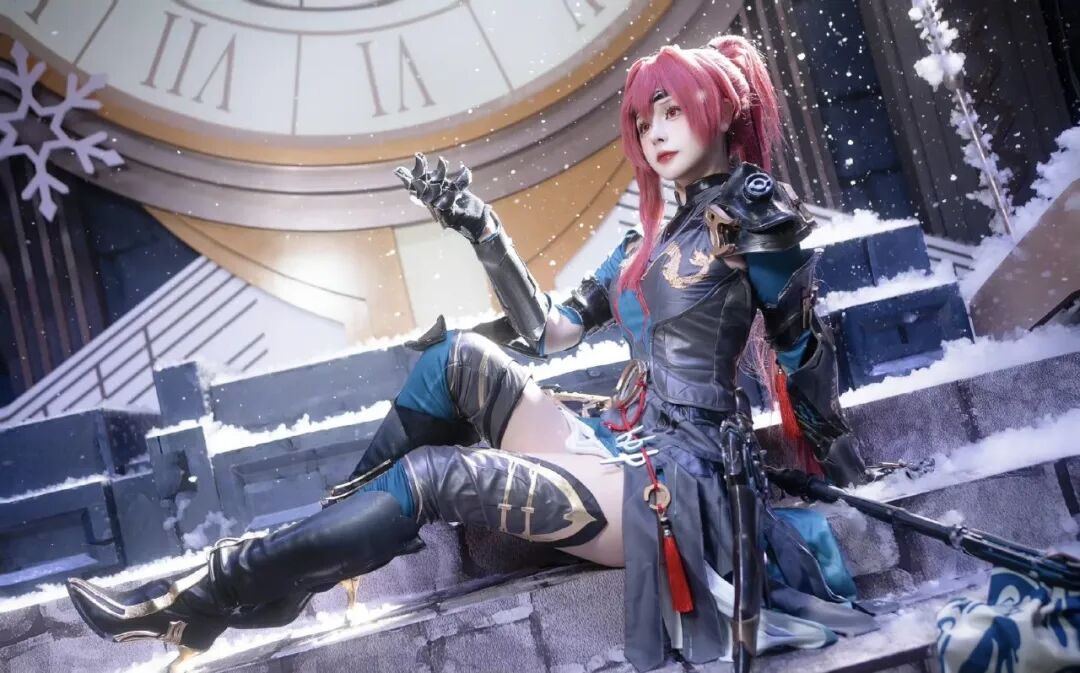 Cosplay写真|图图堡堡|妥妥的腿精呀!