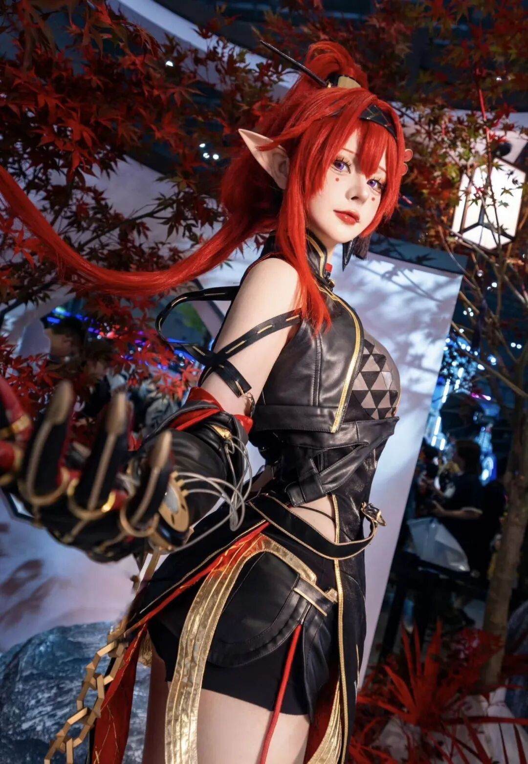 Cosplay写真|图图堡堡|妥妥的腿精呀!