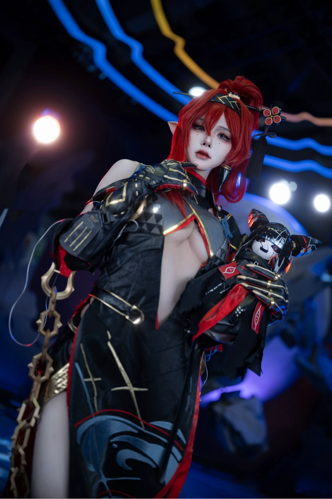 Cosplay写真|努力的十八魔|拥有逆天大长腿的coser！