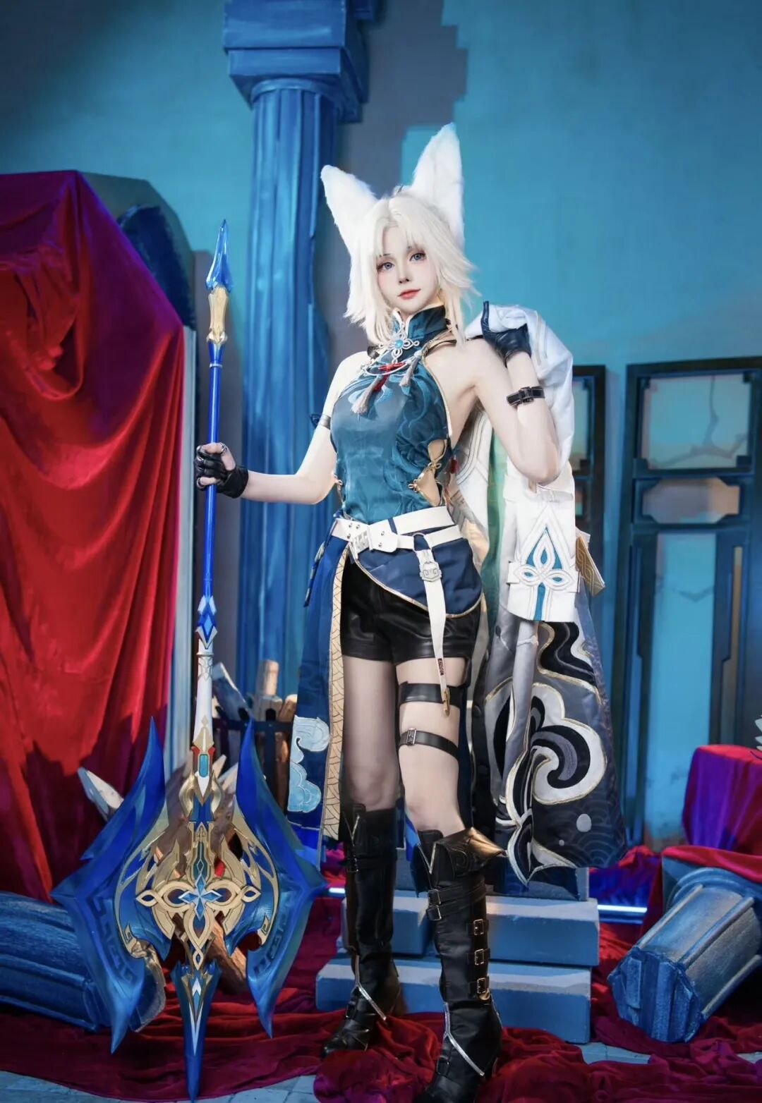 Cosplay写真|图图堡堡|妥妥的腿精呀!