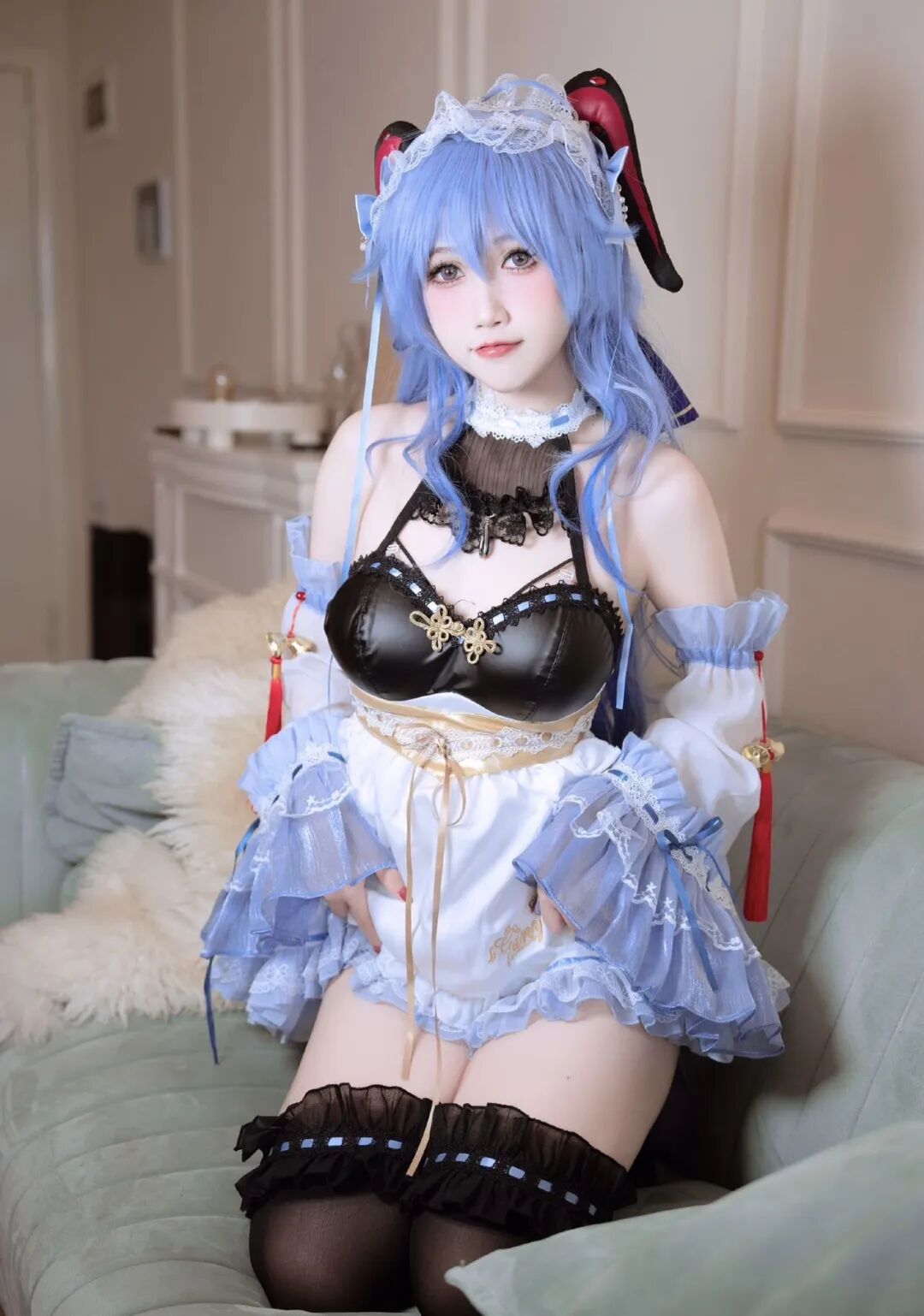 Cosplay写真|呆猫猫|大长腿神仙coser！