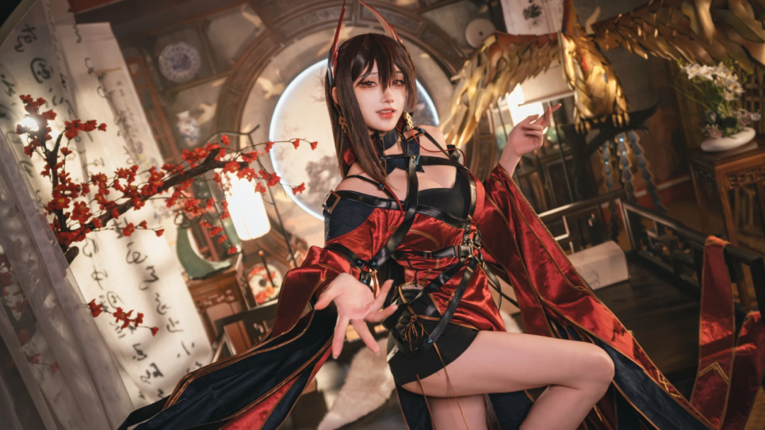 Cosplay写真|努力的十八魔|拥有逆天大长腿的coser！