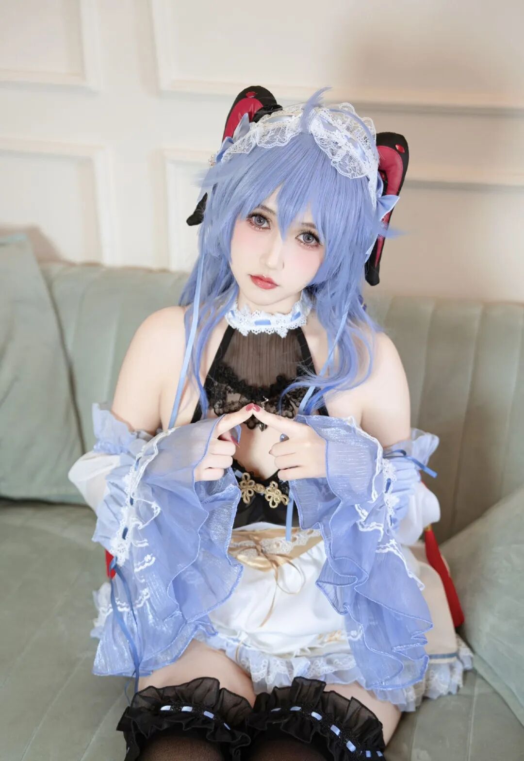 Cosplay写真|呆猫猫|大长腿神仙coser！