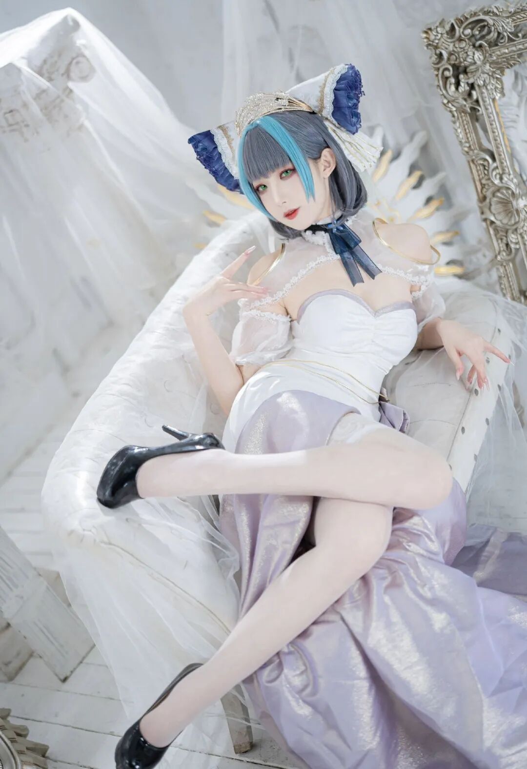 Cosplay写真|封疆疆V|妥妥的腿精呀！