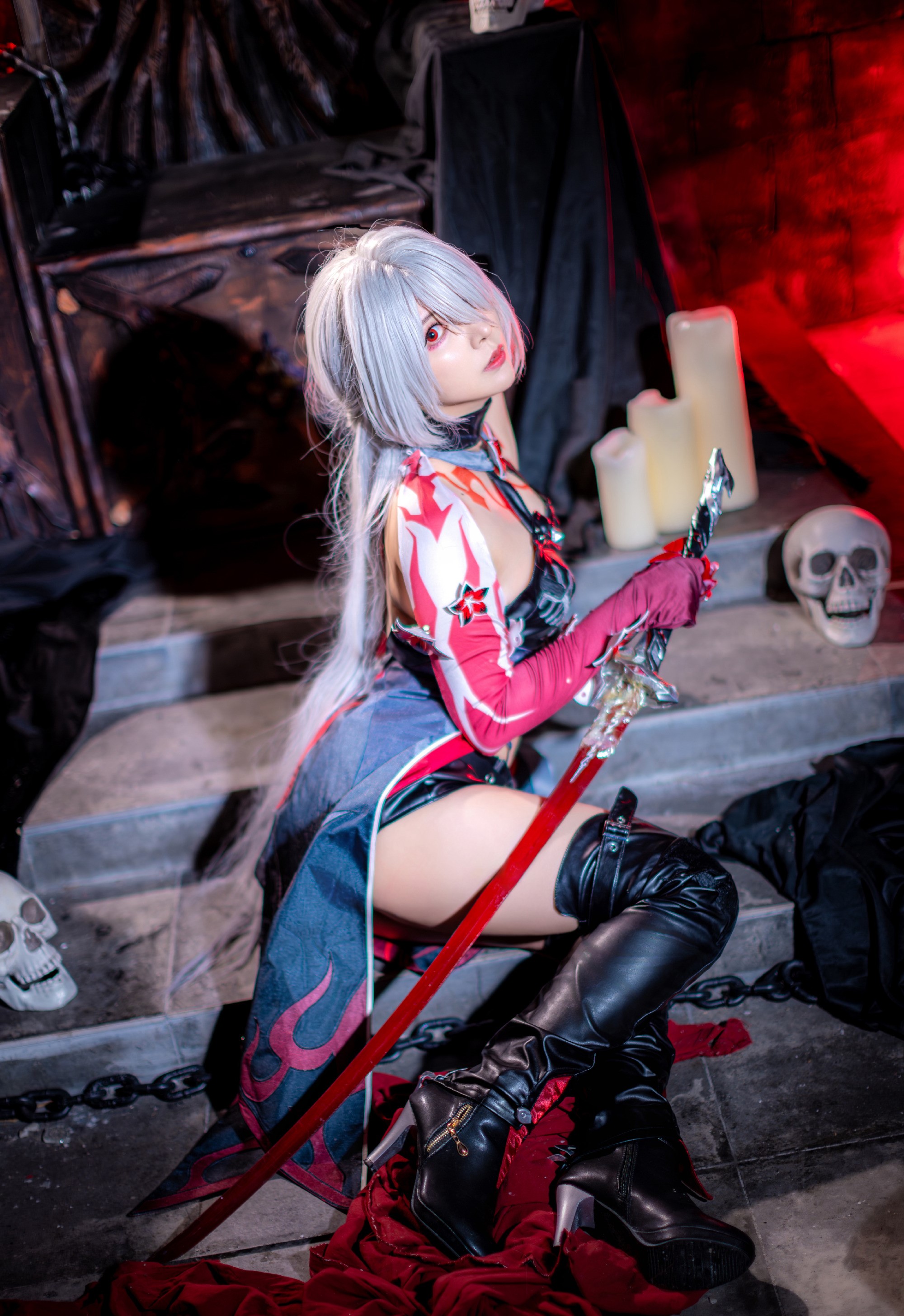 Cosplay写真 | 妍子坚不可摧 | 这位coser的魔法太犯规了!