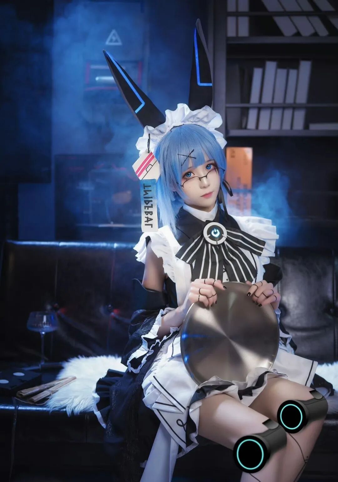 Cosplay写真|Tomoyo酱|钟爱白毛异瞳吖!
