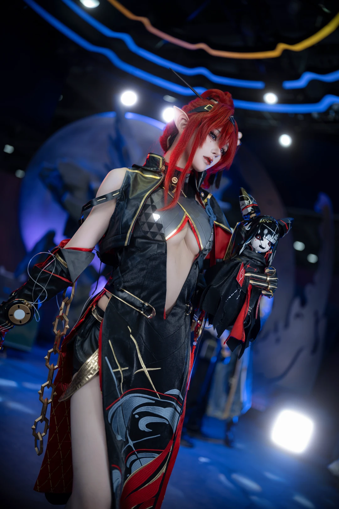 Cosplay写真|努力的十八魔|拥有逆天大长腿的coser！