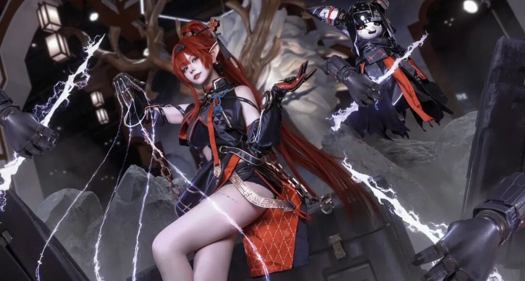 Cosplay写真|图图堡堡|妥妥的腿精呀!