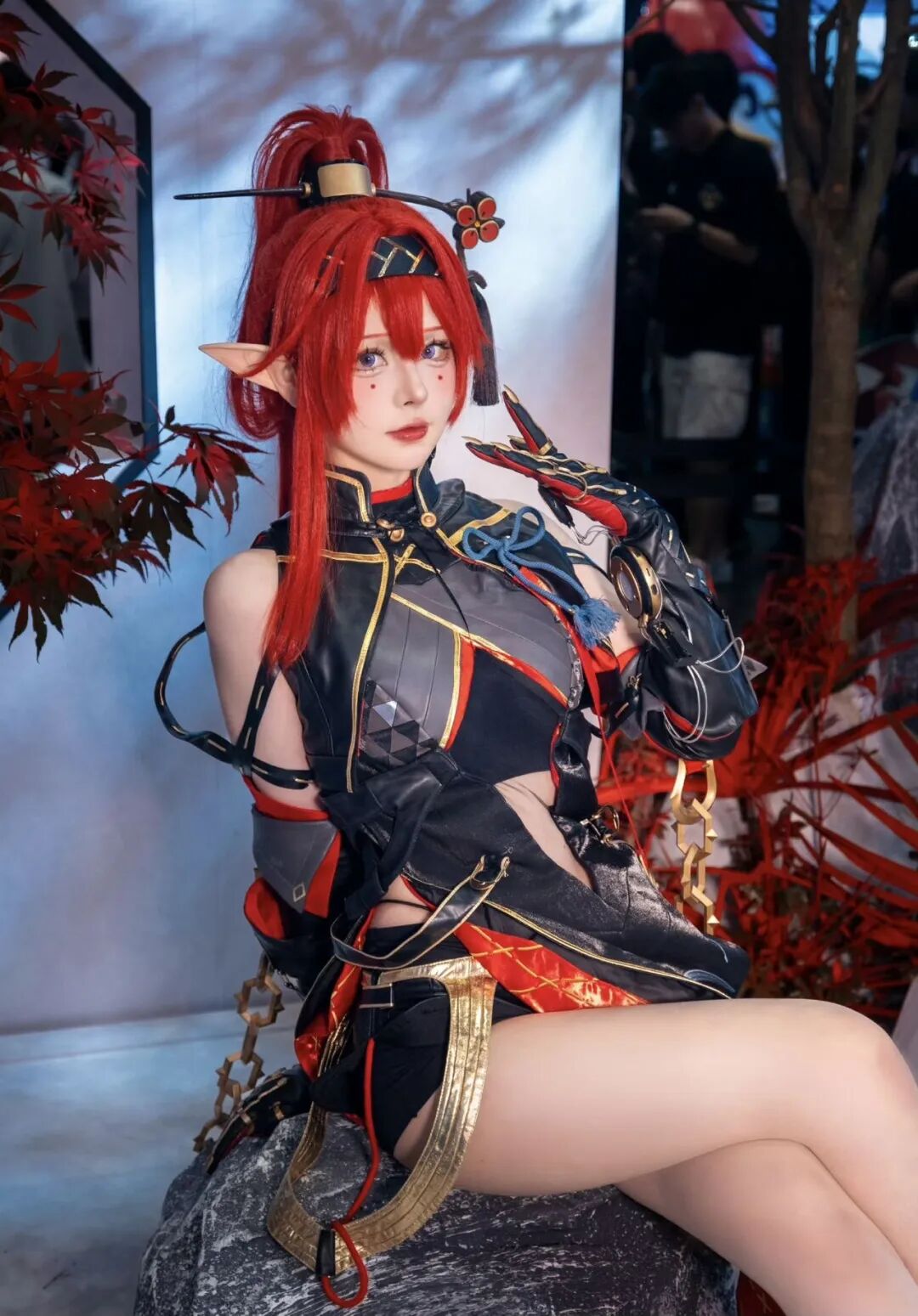 Cosplay写真|图图堡堡|妥妥的腿精呀!
