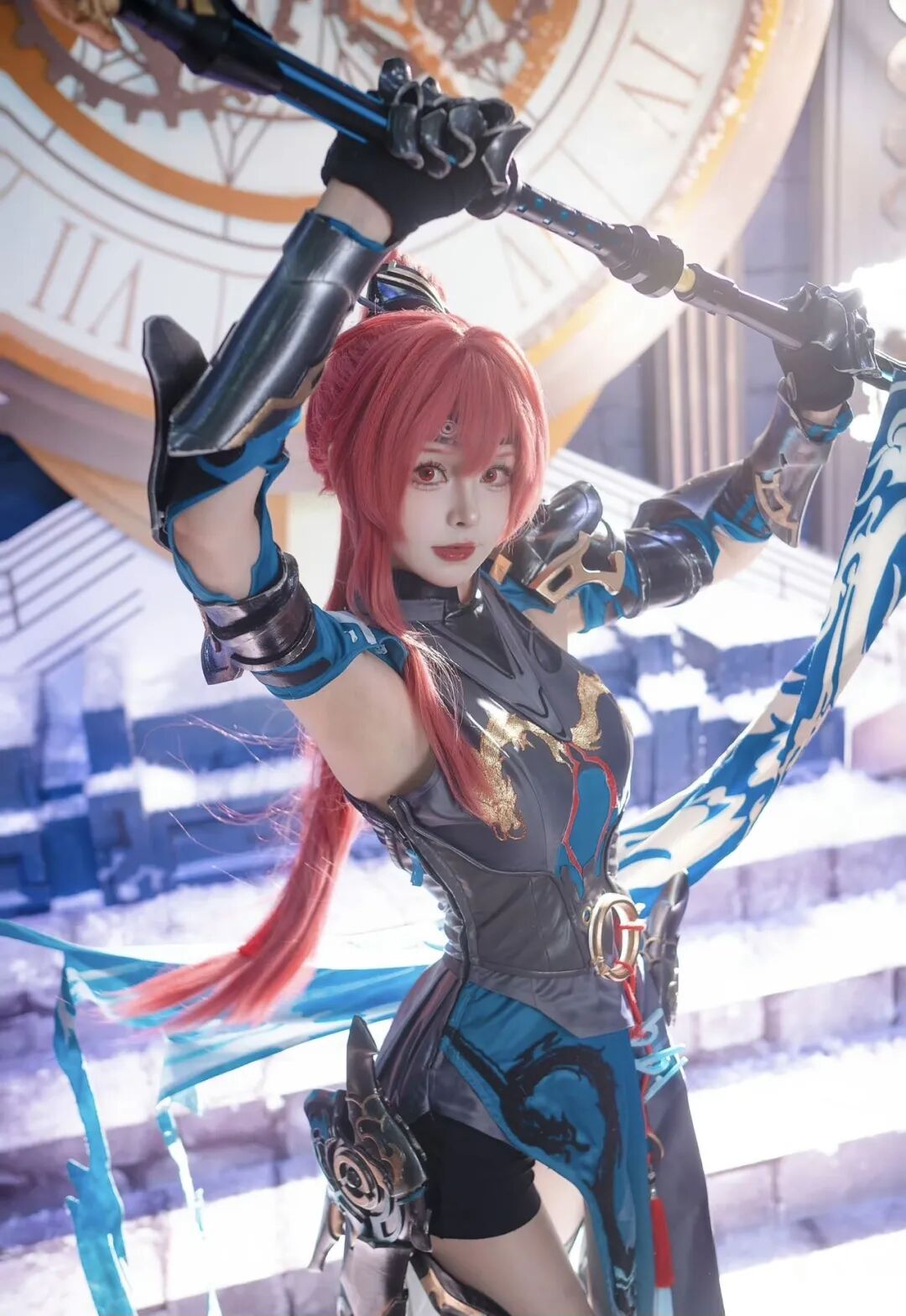 Cosplay写真|图图堡堡|妥妥的腿精呀!