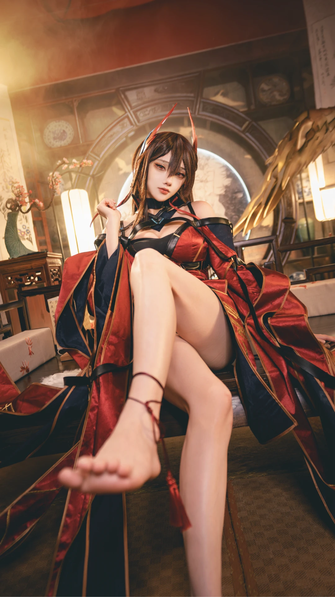 Cosplay写真|努力的十八魔|拥有逆天大长腿的coser！