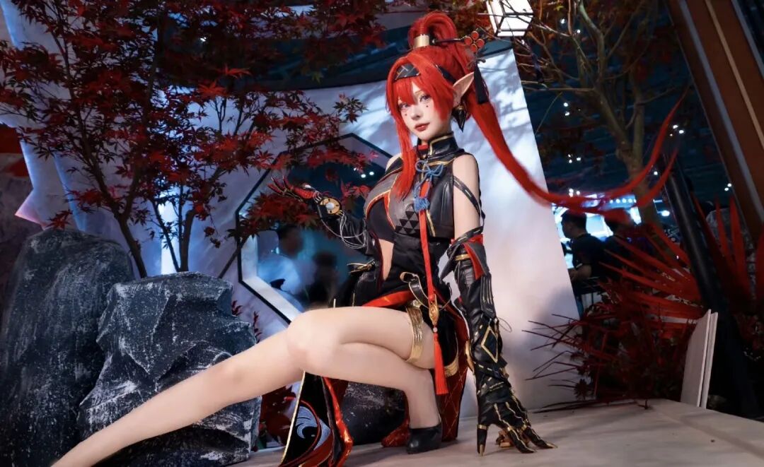 Cosplay写真|图图堡堡|妥妥的腿精呀!